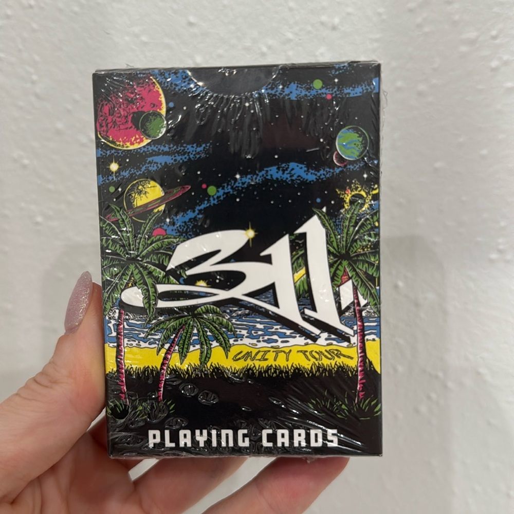 311 Unity Tour Playing Cards NIB